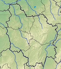 Location map/data/France Burgundy is located in Burgundy