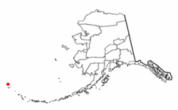 Location of Attu Station, Alaska