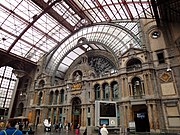 Station Antwerpen Centraal uit 1905