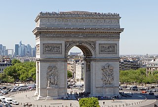 Arc de Triomphe de l'Étoile depuis Publicis 01