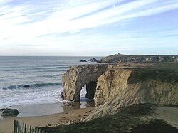 Skyline of Saint-Pierre-Quiberon