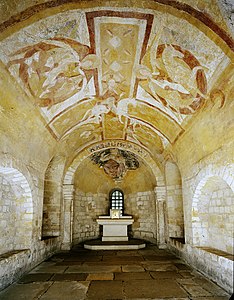 Ceiling of the crypt