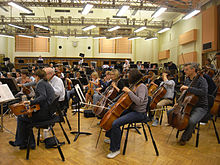 BBC SO rehearsing for the Last Night of the Proms in September 2011 BBCSO rehearsing for the last night of the Proms.jpg