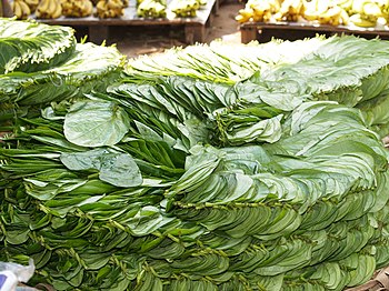 Betel leaves at market in Bangalore