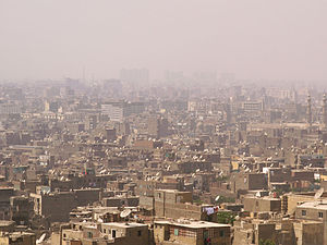 Picture of smog in Cairo.