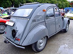 2CV Sahara rear