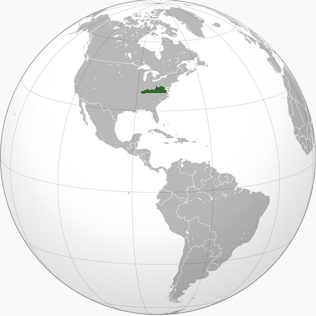 Localização de Colônia da Virgínia