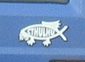 Cthulhu-Fisch als Symbol des Cthulhu-Mythos