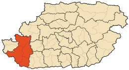 Distretto di Draâ El Mizan – Mappa