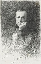 Paul Delaroche, self-portrait, before 1848.