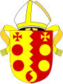 Arms of the Diocese of Birmingham (shield only)