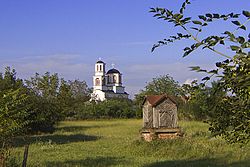 View of the church in Dražanj