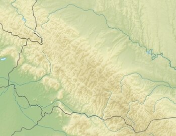 Mapa konturowa Beskidów Wschodnich