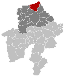 Éghezée – Mappa