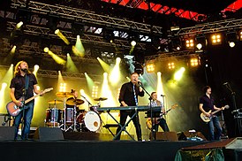 На фестивале Ilosaarirock в Йоэнсуу, Финляндия, 2009 год