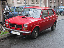 Fiat 127, 1972 European Car of the Year, the catalyst of Spanish (SEAT) and Yugoslavian (Zastava) automotive industry Fiat 127 1 v sst.jpg