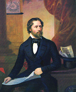 Portrait of John C. Fremont, 1856.