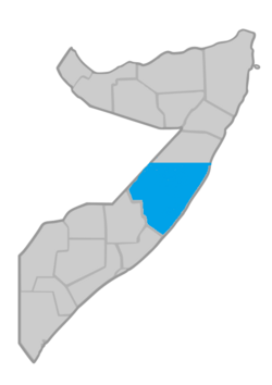 Territory of Galmudug (according to [1])