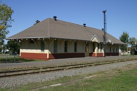 Gare de Trois-Pistoles en septembre 2003