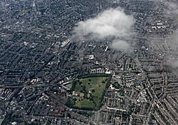 Hackney from the air
