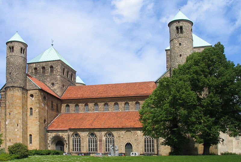 kościół św. Michała w Hildesheim - bryła