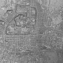 1947年（昭和22年）11月1日の兵庫県姫路市中心部