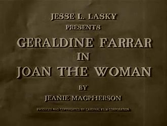 Файл: Женщина Жанна (1916) .webm