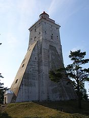 Kõpu lighthouse in Estonia, the third oldest operating lighthouse in the world