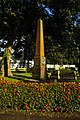 Gros plan du monument de Gustav Nachtigal à Bonanjo au Cameroun