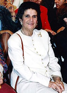 Leah Rabin vers 1995.