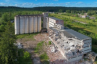 Мелькомбинат в Лесогорском, Ленинградская область