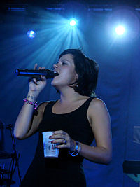 Lily Allen in 2009