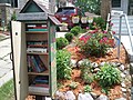 One of two Little Free Libraries in the Neighborhood