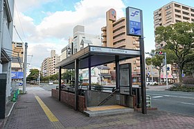 Entrée de la station.