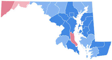 Maryland Presidential Election Results 1932.svg