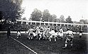 Match entre les États-Unis et la France au stade d’Anvers, lors des Jeux olympiques de 1920.