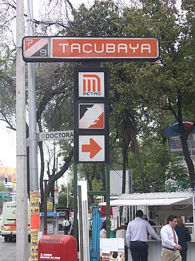 Image illustrative de l’article Tacubaya (métro de Mexico)