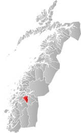 Elsfjord within Nordland