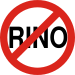 English: Crude drawing of the "No RINO&qu...