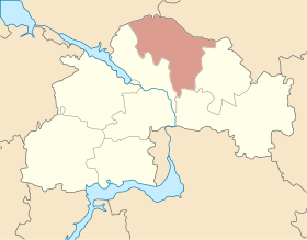 Localisation de Raïon de Novomoskovsk