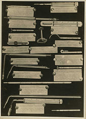 Various thermometers from the 19th century. Oldthermometers.jpg