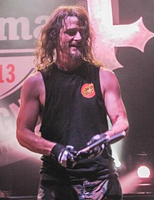 Paul Bostaph na vystoupení Slayer, 2013