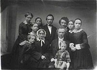Peter Andreas Fenger s rodinou