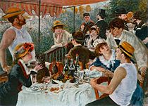 Lunch van de roeiers (1880-81)