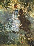 Milenci, Pierre-Auguste Renoir
