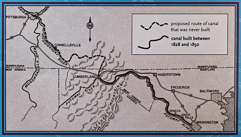 File:Proposed Map of C and O Canal.jpg