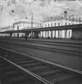 Вид на вокзал с подъездных путей. Рыбинск 1905 год