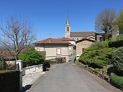 Skyline of Saint-Cyr-les-Vignes