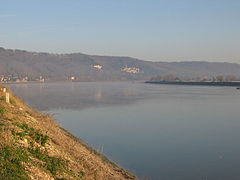 Vue de la Seine à Villequier.