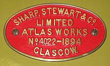 Sharp, Stewart Maker's plate.JPG